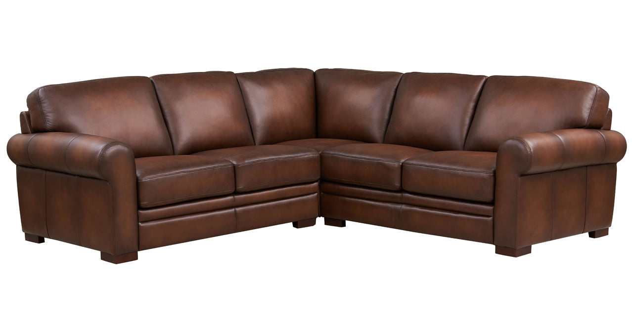 Brookfield Leather Sectional Collection